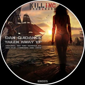 Taken Away by Marvel Cinema & Dan Guidance Cover Art