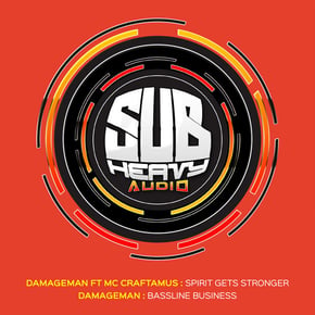Spirit Gets Stronger / Bassline Business by Damageman Cover Art
