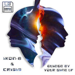 Guided by your mind LP by Ikon-B Cover Art