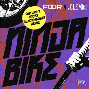 Ninja Bike (Outlaw & Nicky Blackmarket Remix) by Nicky Blackmarket Cover Art