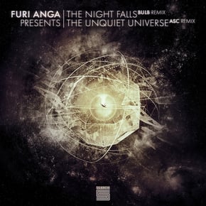 The Night Falls / The Unquiet Universe by Furi Anga Cover Art