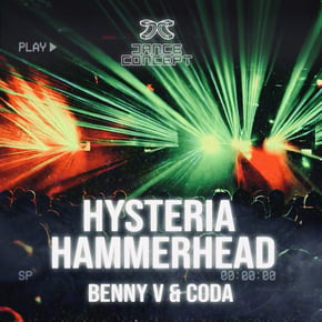 Hysteria / Hammerhead by Benny V & Coda Cover Art