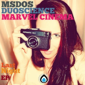 Last Night Ep by Duoscience, MSDOS & Marvel Cinema Cover Art