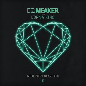 With Every Heartbeat by Dr Meaker & Lorna King Cover Art