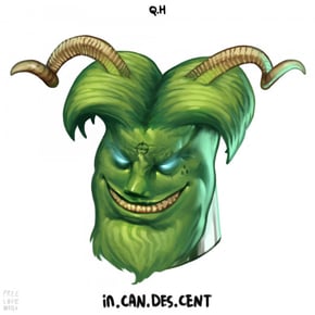 In.can.des.cent EP by Quentin Hiatus Cover Art