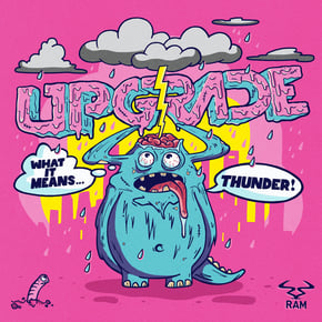 What It Means / Thunder by Upgrade (UK) Cover Art