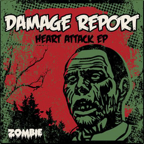 Heart Attack EP by Damage Report Cover Art