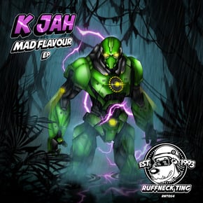 Mad Flavour by K Jah, Erbman & Danger FXX Cover Art