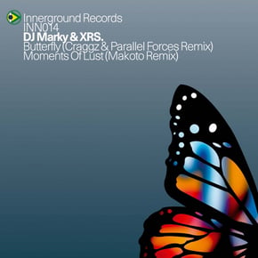 Butterfly / Moments Of Lust Remixes by High Contrast, DJ Marky & XRS Cover Art