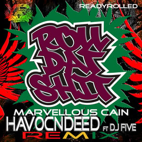 Roll Dat S**T Remix by Marvellous Cain Cover Art