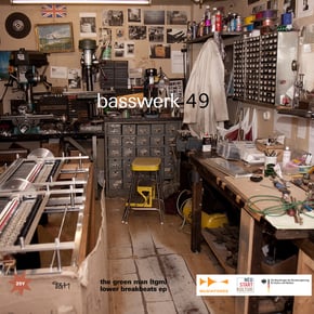 Basswerk 49 Lower Breakbeats EP by The Green Man (TGM) Cover Art