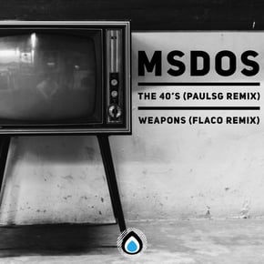 MSDOS Remixed 9 by Dan Guidance & MSDOS Cover Art