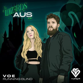 Running Blind by V O E Cover Art