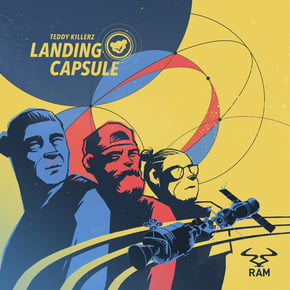 Landing Capsule EP by A.M.C & Teddy Killerz Cover Art