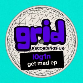 Get Mad EP by L0G1N Cover Art