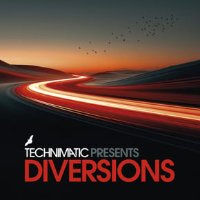 Diversions by Technimatic, Technicolour & Komatic Cover Art