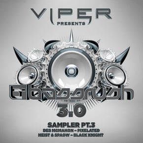 Bassrush 3.0 / Sampler, Pt. 3 by Zero G, Des McMahon, Heist & Spaow Cover Art