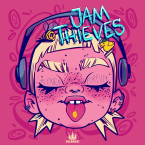 Love Forever EP by Jam Thieves Cover Art