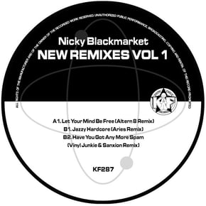 New Remixes Vol. 1 by Nicky Blackmarket Cover Art