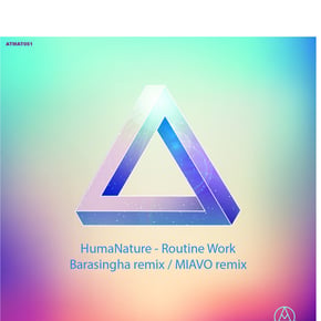 Routine Work - The Remixes EP by Championdnb, Humanature, Barasingha & MIAVO Cover Art