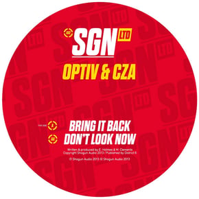 Bring It Back / Don't Look Now by Optiv Cover Art