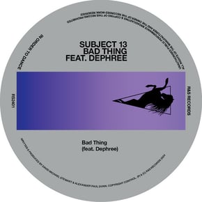 Bad Thing by Subject 13 Cover Art