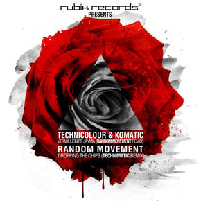 Vermillion / Dropping The Chips (Remixes) by Monrroe, Random Movement & Technimatic Cover Art