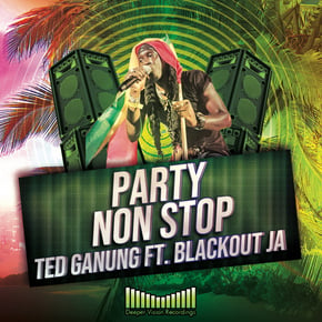 Party Non Stop by Lowriderz, Ted Ganung & Blackout JA Cover Art