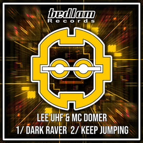 Dark Raver / Keep Jumping by Lee UHF Cover Art