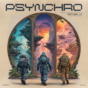 Aether LP by Psynchro Cover Art
