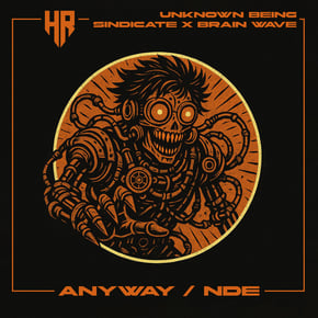 Anyway / NDE by Sindicate, Unknown Being & Brain Wave Cover Art