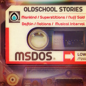 Oldschool Stories Pt. 1 by MSDOS Cover Art