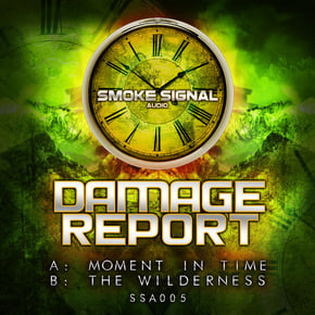 Moment In Time / The Wilderness by Ironlung & Damage Report Cover Art