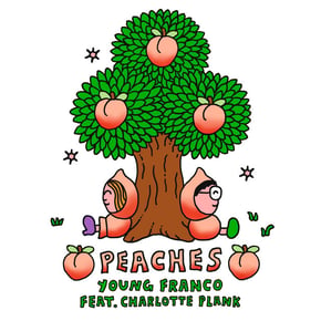 Peaches by Charlotte Plank Cover Art