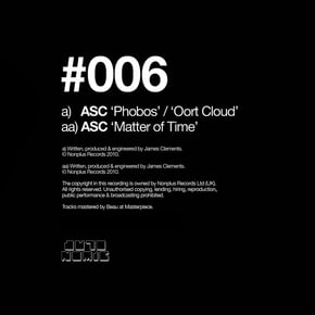 Nothing Is Certain LP (Sampler) by ASC Cover Art