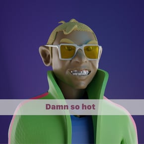 Damn So Hot by Kung Cover Art