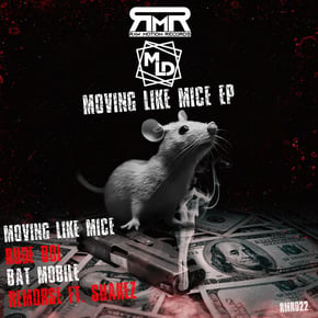 Moving like mice EP by M.L.D Cover Art
