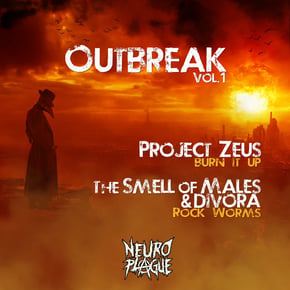 Outbreak, Vol. 1 by Project Zeus, The Smell of Males & Divora Cover Art