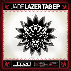 Lazertag EP by Jade Venom Cover Art