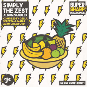 Simply The Zest Album Sampler by Selecta J-Man Cover Art
