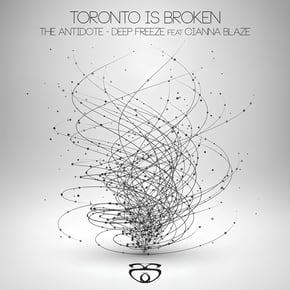 The Antidote / Deep Freeze by Zardonic, Toronto Is Broken & Anodyne Industries Cover Art
