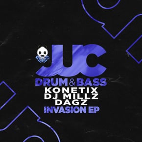INVASION EP by Konetix Cover Art