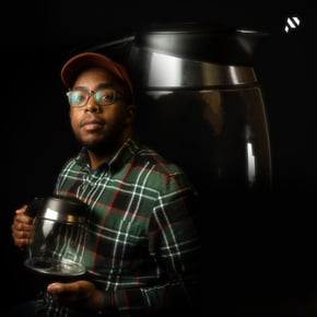 A Man & His Kettle by Winslow Cover Art