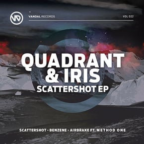 Scattershot EP by Quadrant & DEAD BATTERY Cover Art