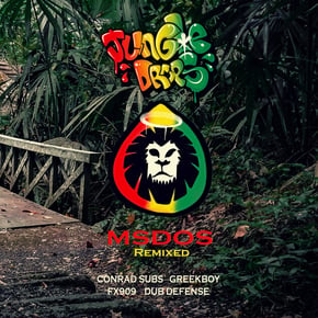 Jungle Drops 30 Remixed by Dan Guidance & MSDOS Cover Art