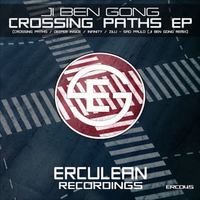 Crossing Paths EP by Ji Ben Gong Cover Art