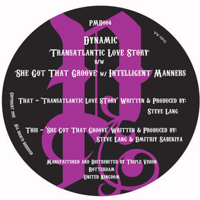 Transatlantic Love Story / She Got That Groove by Dynamic & Intelligent Manners Cover Art