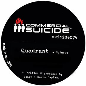 Spinout by Quadrant & DEAD BATTERY Cover Art