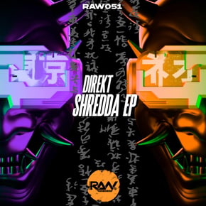 Shredda EP by DJ Direkt Cover Art