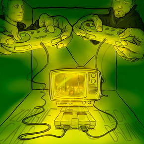 Tech Dreams Album Sampler by Zombie Cats & Waeys Cover Art